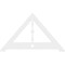Ekena Millwork Pitch Artisan Architectural Grade PVC Gable Pediment, 60"W x 35"H x 1"P (14/12) GPP060X035X100ART - alternate 5